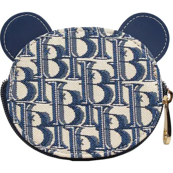 Peněženka Henney Bear Dámská kulatá peněženka HB Blue HW-128