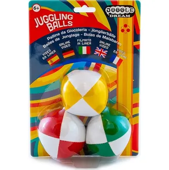 Žonglování Sada 3 míčků THUD - Nová verze