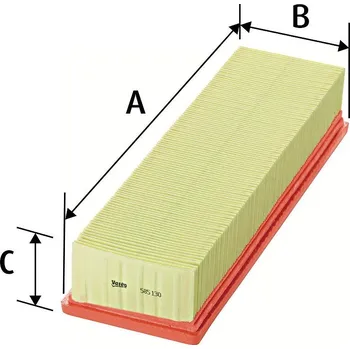 Vzduchový filtr Vzduchový filtr VALEO 585130