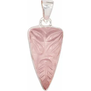 Přívěsek Růženín vyřezávaný přívěsek stříbro Ag 925 P130 2,5 cm, 5,5 g