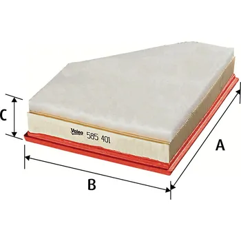 Vzduchový filtr Vzduchový filtr VALEO 585401