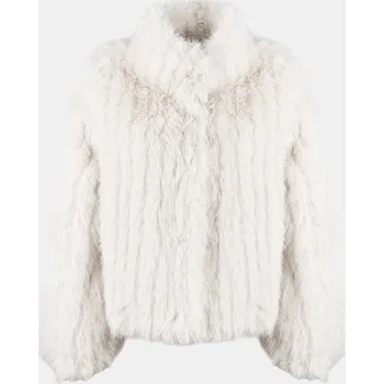 Dámský kožich Baťa dámský krátký kožíšek béžové, vel. S/m