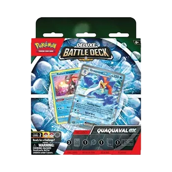 Sběratelská karetní hra Pokémon TCG: Quaquaval ex Deluxe Battle Deck