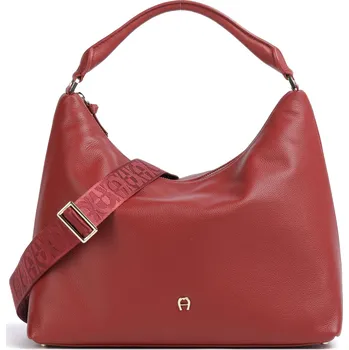 Kabelka Aigner Zita M - Velká kabelka v červená, kůže, 50546455 | Kabelky pro ženy & muže