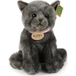 Rappa Eco Friendly Sedící kočka šedá 25 cm