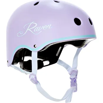 Cyklistická přilba RAVEN Přilba Raven Essto XS FIALOVÁ|ZELENÁ