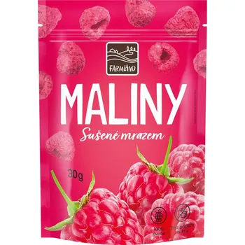 Sušená potravina Farmland Maliny sušené mrazem 30 g