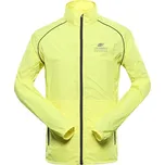 Pánská ultralehká bunda ALPINE PRO SPIN 2 velikost XS neon yellow