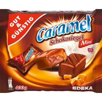 Čokoláda G&G Čokoládové mini tyčinky s karamelem 400g
