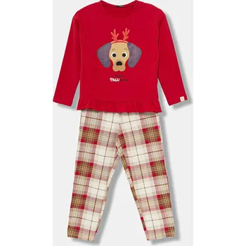 Dámské pyžamo Dětské pyžamo United Colors of Benetton 3DKE0P07Z.G.Season.9BYA červená 33X, vel. 120