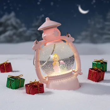 Lucerna led světlo hrající Melodii s třpitky Mořská panna 20cm