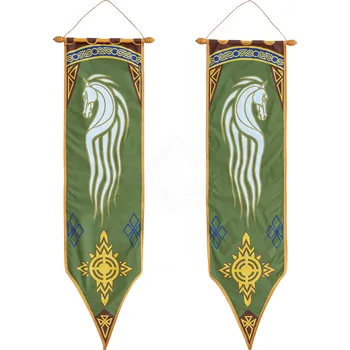 Karnevalový kostým United Cutlery Oficiální závěsná vlajka Rohan: Pán prstenů