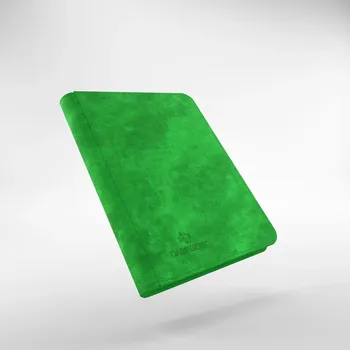 Obal pro sběratelský předmět Gamegenic Album na 160 ks karet, zelené na zip