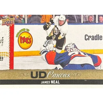 Sběratelská karetní hra insert karta JAMES NEAL 13-14 UD Ser. 1 Canvas číslo C36