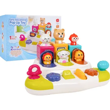 Hračka pro nejmenší Interaktivní Hračka Vyskakovací Zvířátka