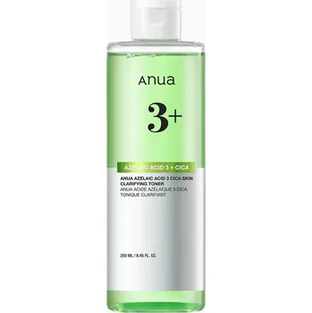 Anua – Azelaic Acid 3 Cica Skin Clarifying Toner – Čisticí tonikum s kyselinou azelaovou - 250 ml