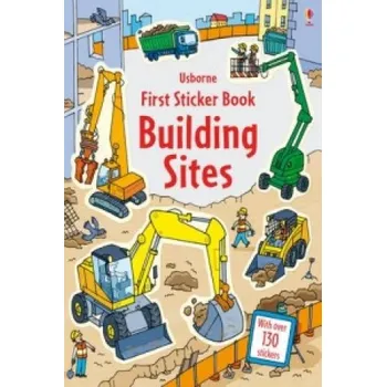 Cizí jazyk First Sticker Book Building Sites (Jessica Greenwell)(Brožovaná)
