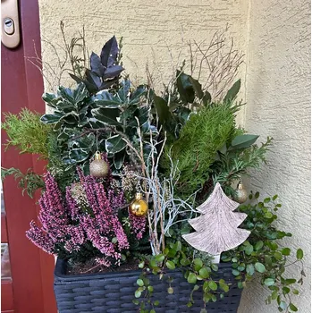 Obal na květináč Keramický stromeček - zápich do květináče