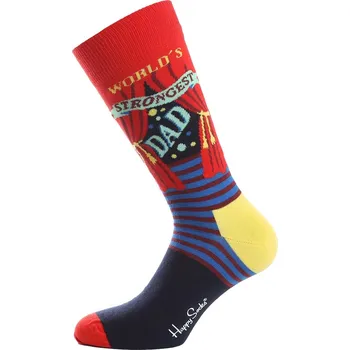 Pánská móda Ponožky Happy Socks Red 1200396 4-7