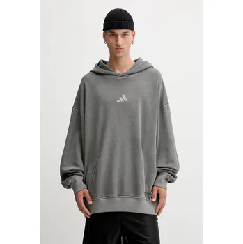 Pánská mikina Bavlněná mikina adidas ALL SZN JN0617 šedá 90X, vel. L