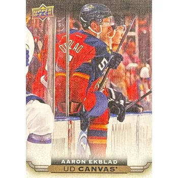 Sběratelská karetní hra insert karta AARON EKBLAD 15-16 UD Ser. 1 Canvas číslo C36