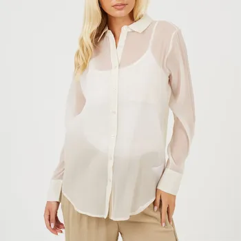 Dámská košile Košile Brave Soul Cream 1197627 16 (XL)