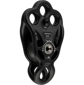 kladka DMM PUL410MG kladka Rigger Becket Pulley Matt Grey