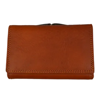 Peněženka NovaKabelka.cz Dámská kožená peněženka 7015 Marrone