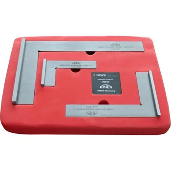 Úhloměr Kinex Sada příložných přesných úhelníků tř.př.2 "Bu" KINEX (4052, 4053, 4054), ČSN 25 5103