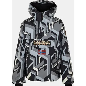 Pánská móda Bunda NAPAPIJRI Black AOP 1199521 S