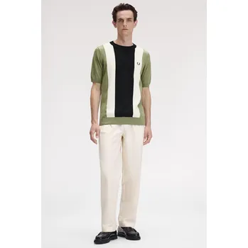 Tričko Fred Perry Olive Mint X88 1198558 XL