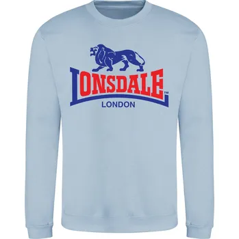 Dámská móda Mikina Lonsdale Sky Blue 2 1198351 2XL