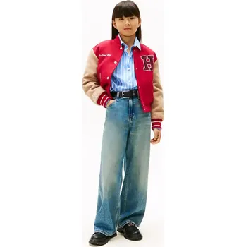 Dívčí džíny Dětské rifle Tommy Hilfiger MABEL KG0KG09017.128.176.9BYA modrá 55X, vel. 164