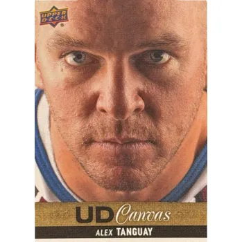 Karetní hra insert karta ALEX TANGUYA 13-14 UD Ser. 2 Canvas číslo C188