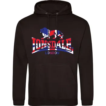 Pánské oblečení Mikina Lonsdale Black 1 1198496 L