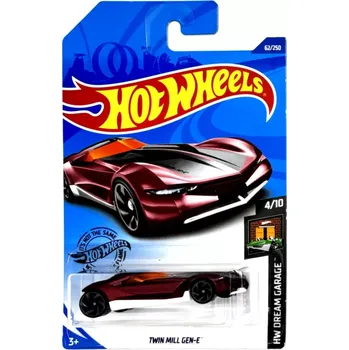 autíčko HOT WHEELS - Twin Mill Gen-E Burgundy (F3)