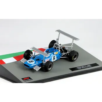autíčko Centauria Matra Simca MS10 F1 #8 Jeam Pierre Beltoise 1969 1:43 - časopis s modelem Matra Simca - kovový model