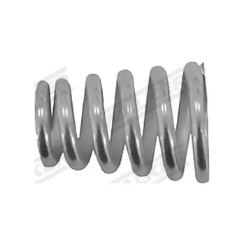 Výfukový systém Pružina, tlumič výfuku WALKER 86072