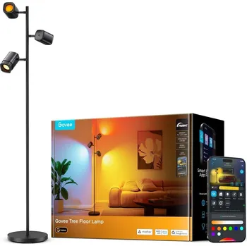 Stojací lampa Govee Tree Lamp RGBICWW 48W