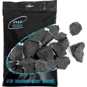 Dekorace do akvária Me Nature Nano Detail Black Fuji Lava Stone (2kg)