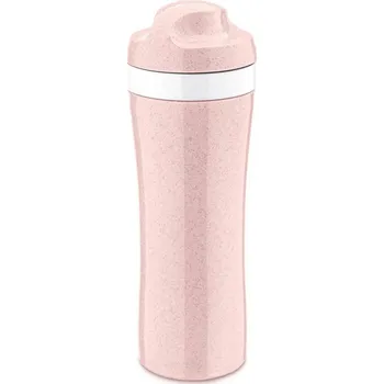 Svačinový box Koziol Láhev na vodu OASE, 425 ml, KOZIOL, růžový