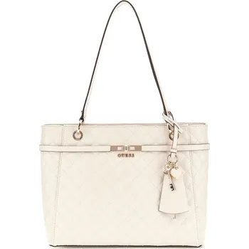Kabelka Guess dámská elegantní kabelka přes rameno - béžová