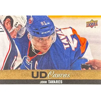 Karetní hra insert karta JOHN TAVARES 13-14 UD Ser. 2 Canvas číslo C128