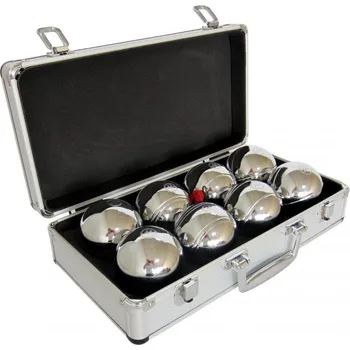 Petanque MASTER F.I.P.J.P. v hliníkovém kufru 8 koulí