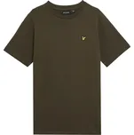 Tričko Lyle and Scott W485 Olive 1198341 7-8Y
