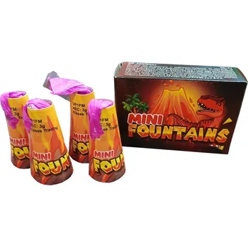 Zábavní pyrotechnika Dětská Mini Vulkán 4 ks