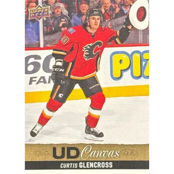 Karetní hra insert karta CURTIS GLENCROSS 13-14 UD Ser. 1 Canvas číslo C73