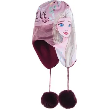 Čepice PERU ČEPICE FROZEN fialová Anna a Elsa Velikost: 54