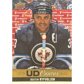 Sběratelská karetní hra insert karta DUSTIN BYFUGLIN 13-14 UD Ser. 2 Canvas číslo C185