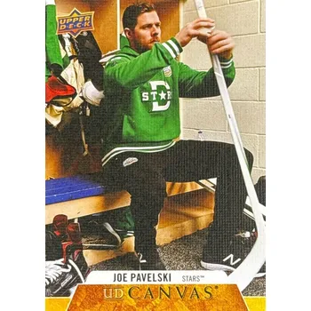 Sběratelská karetní hra insert karta JOE PAVELSKI 20-21 UD Ser. 2 Canvas číslo C150